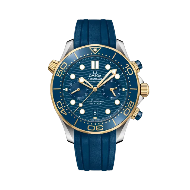 Beğenmek için çift tıkla Omega Seamaster Diver 300M Otomatik Blue 21022445103001 Görsel 1