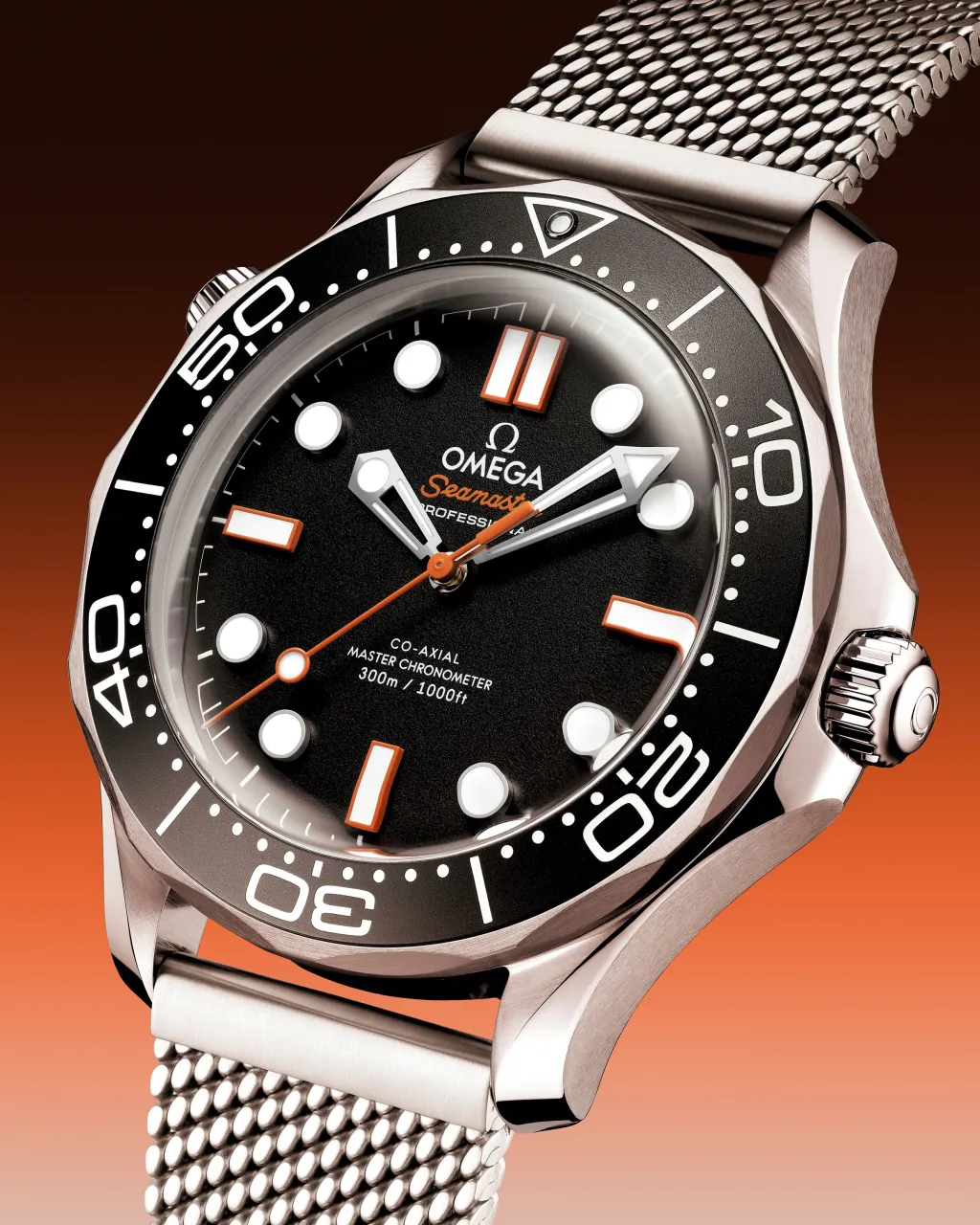 Omega Seamaster Diver 300M Black Otomatik 21030422001018 detay görseli 4