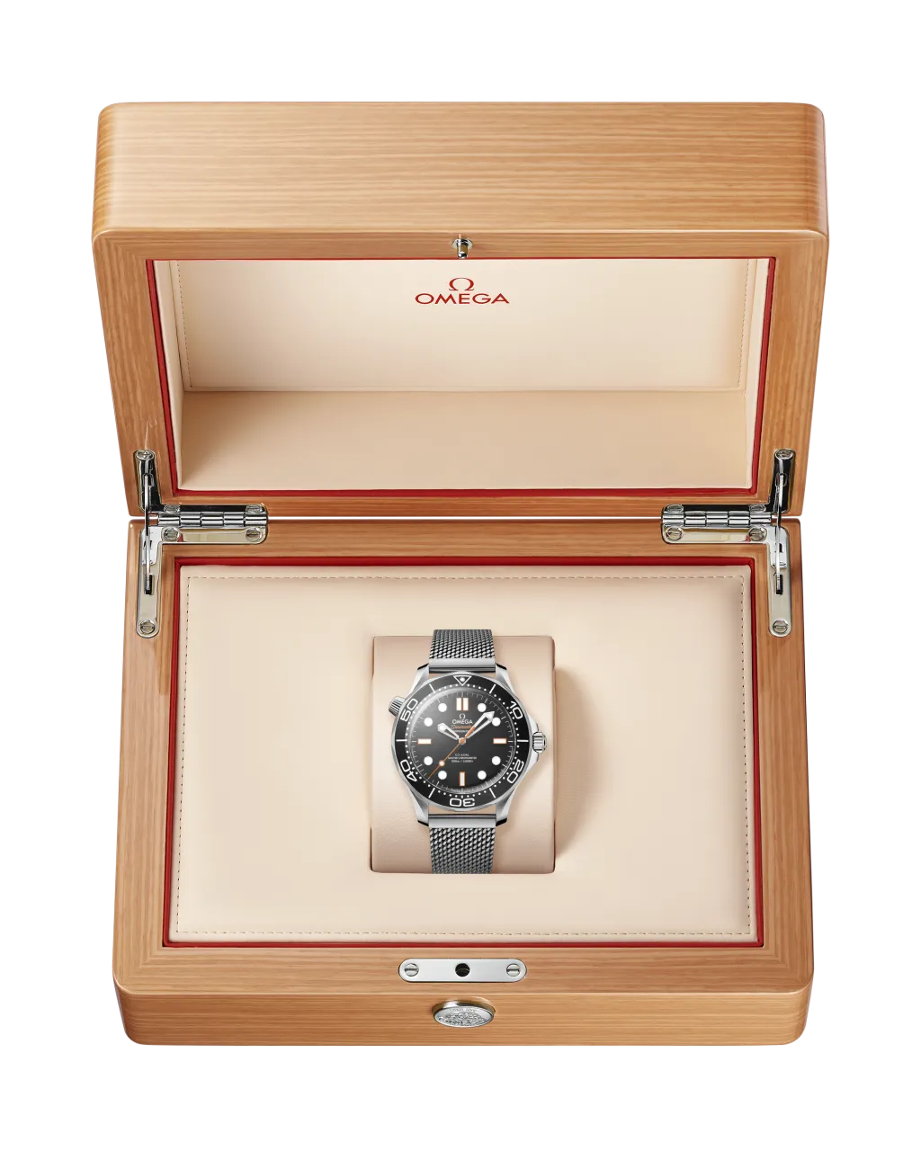 Omega Seamaster Diver 300M Black Otomatik 21030422001018 detay görseli 5