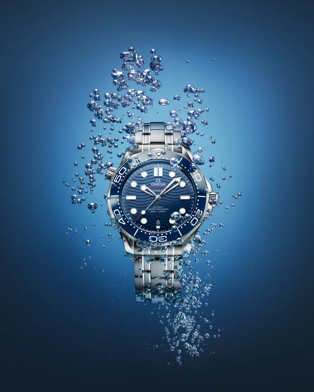 Omega Seamaster Diver 300M Otomatik Mavi 21030422003001 detay görseli 2