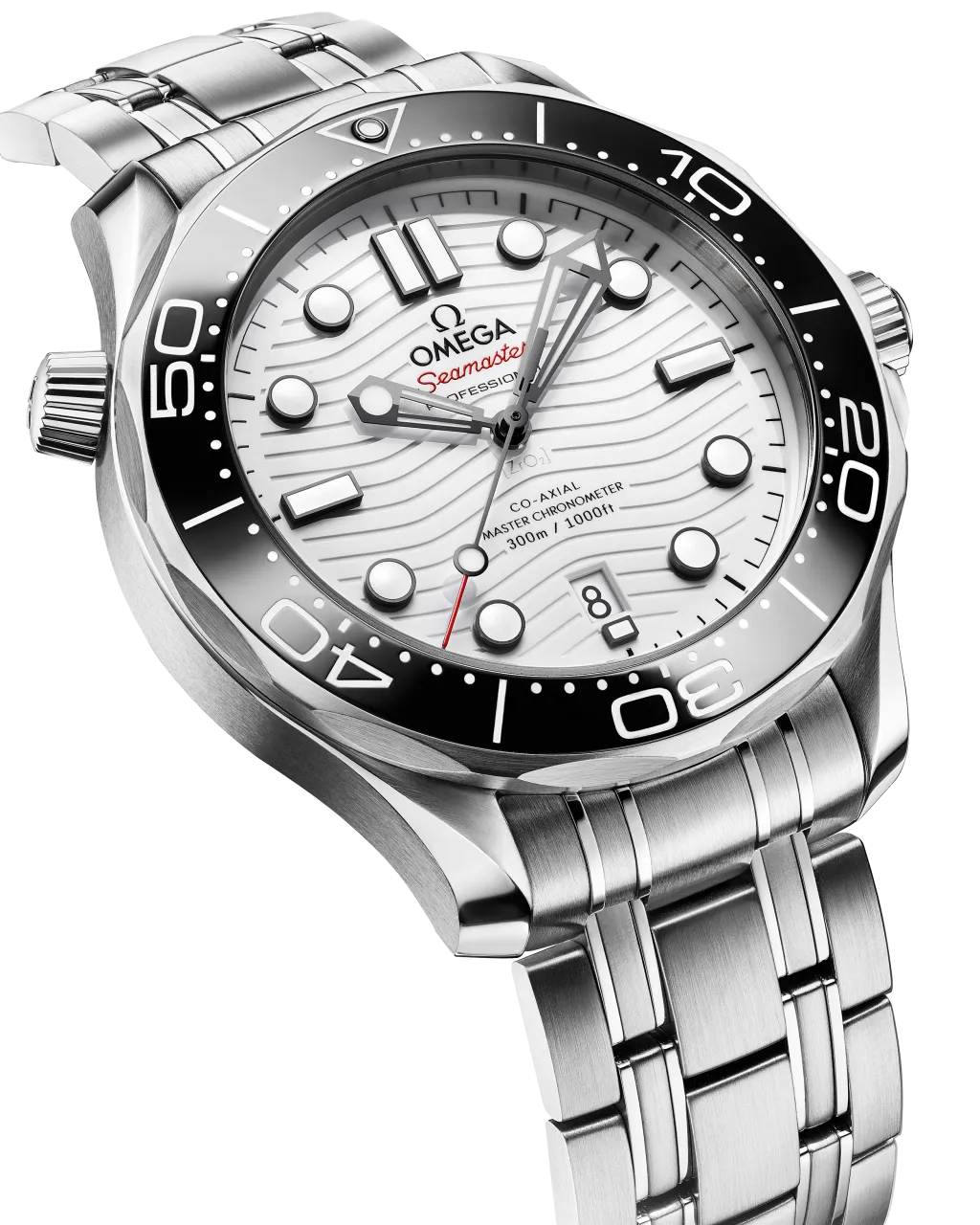 Omega Seamaster Diver 300M Otomatik Beyaz 21030422004001 detay görseli 2