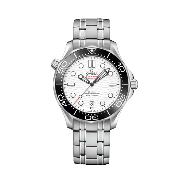 Beğenmek için çift tıkla Omega Seamaster Diver 300M Otomatik Beyaz 21030422004001 Görsel 1