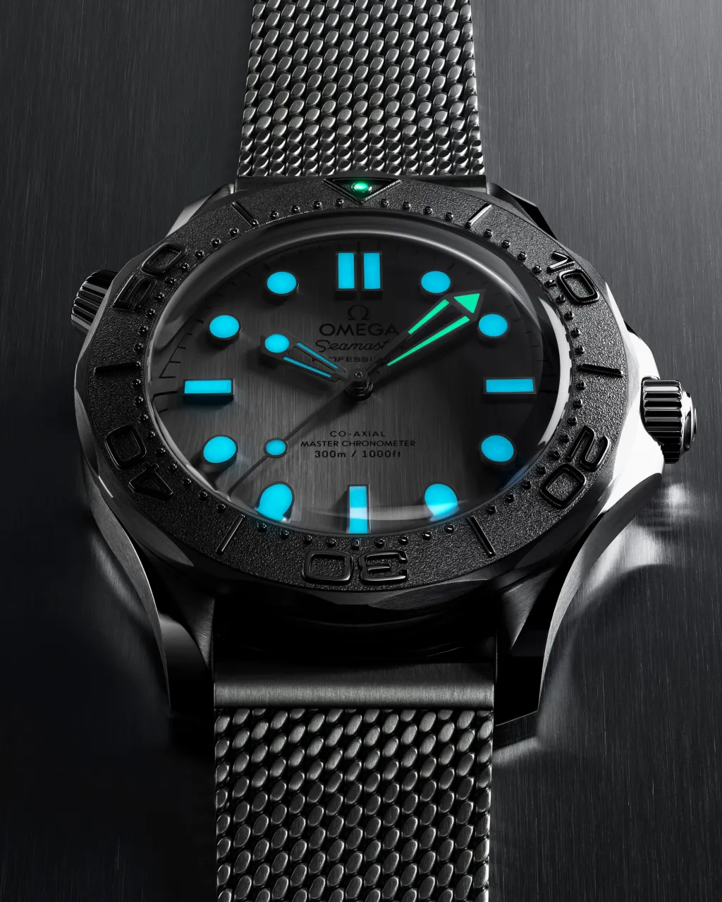 Omega Seamaster Diver 300M Steel on Steel 21030422006002 detay görseli 5