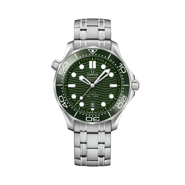 Beğenmek için çift tıkla Omega Seamaster Diver 300M Otomatik Green 21030422010001 Görsel 1
