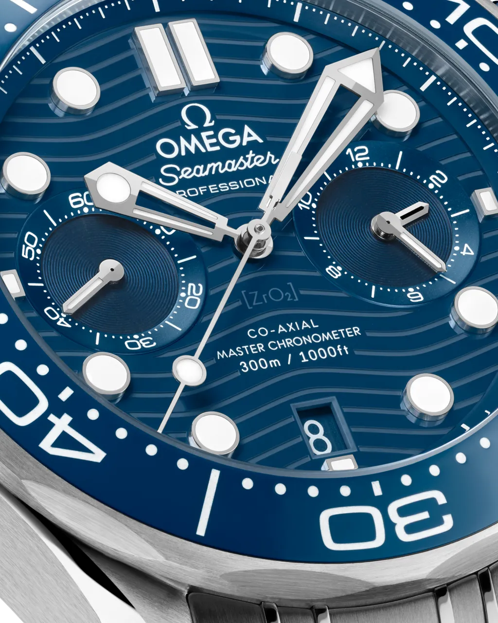 Omega Seamaster Diver 300M Otomatik Mavi 21030445103001 detay görseli 2