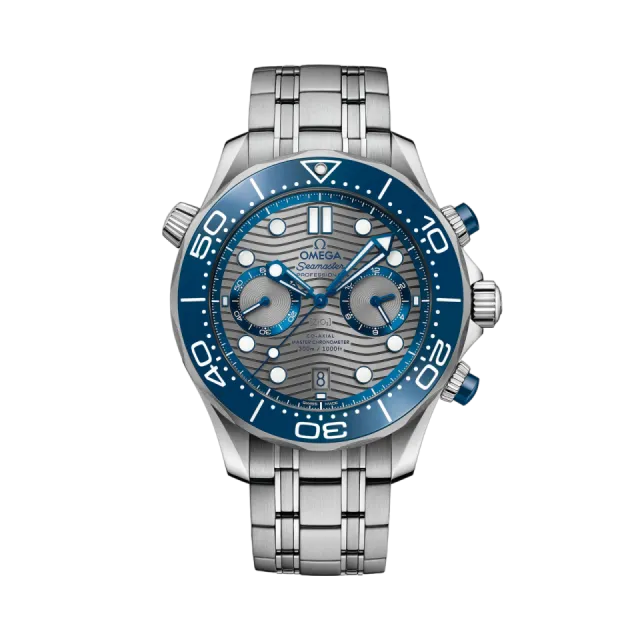 Beğenmek için çift tıkla Omega Seamaster Diver 300M Otomatik Grey 21030445106001 Görsel 1