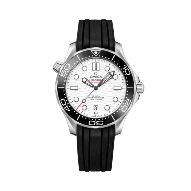 Beğenmek için çift tıkla Omega Seamaster Diver 300M Otomatik Beyaz 21032422004001 Görsel 1