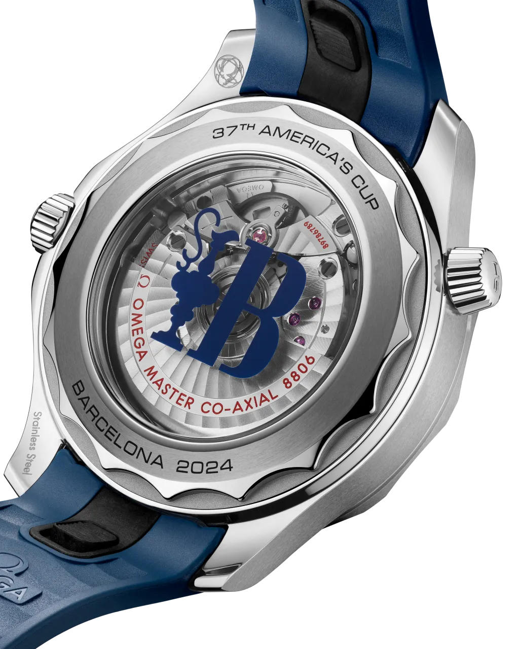 Omega Seamaster Diver 300M America's Cup Otomatik 21032422004002 detay görseli 5