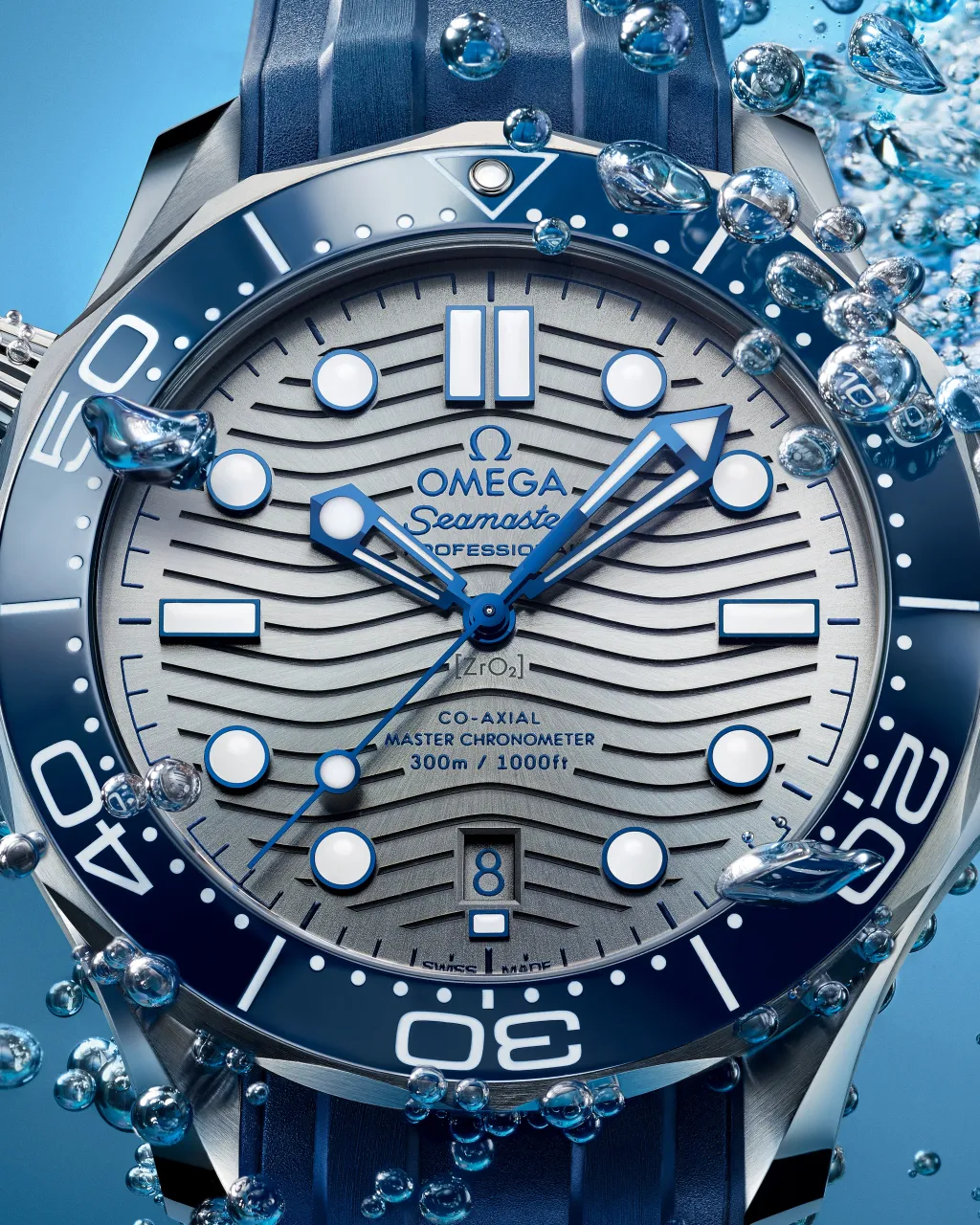 Omega Seamaster Diver 300M Otomatik Grey 21032422006001 detay görseli 3