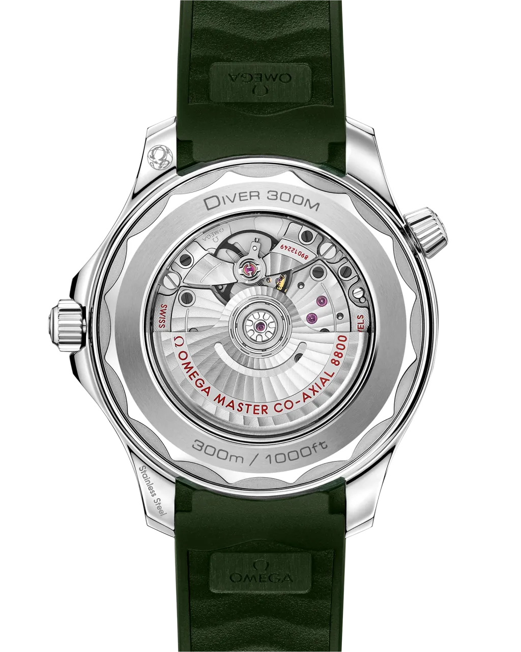 Omega Seamaster Diver 300M Otomatik Green 21032422010001 detay görseli 1