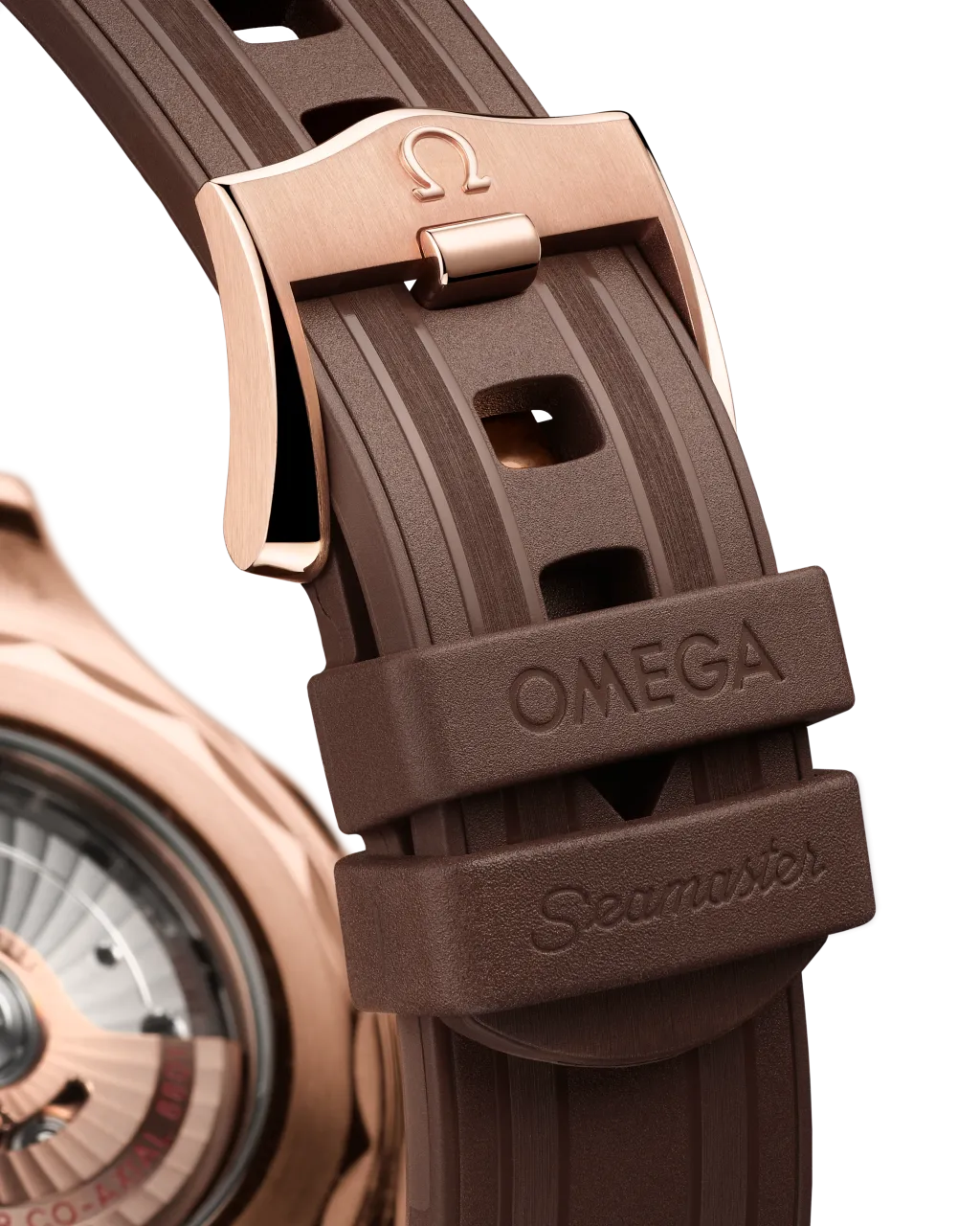 Omega Seamaster Diver 300M Sedna Gold Otomatik 21052422004001 detay görseli 3