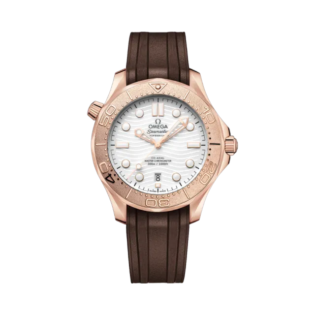 Omega Seamaster Diver 300M Sedna Gold Otomatik 21052422004001 Görsel 1