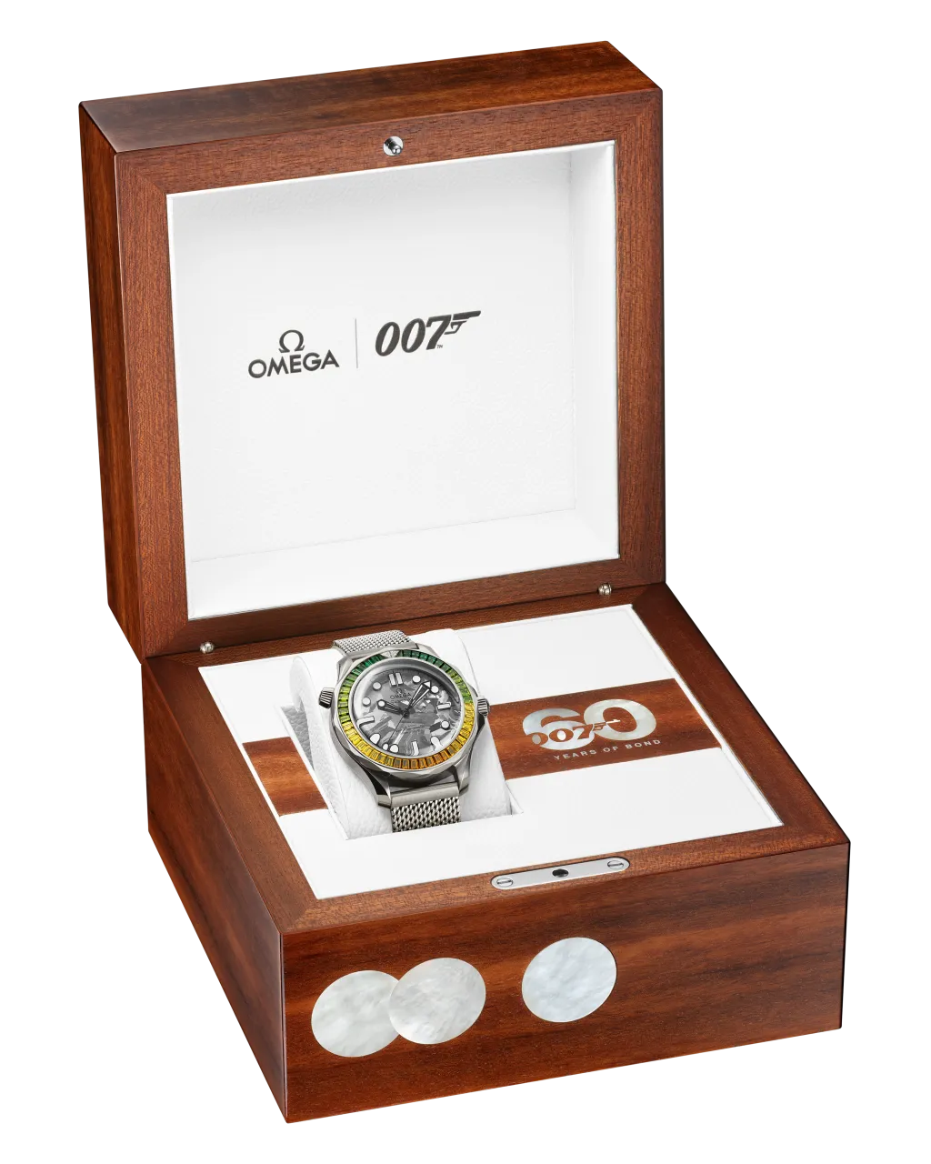Omega Seamaster Diver 300M James Bond 60th Anniversary Otomatik 21055422099001 detay görseli 3