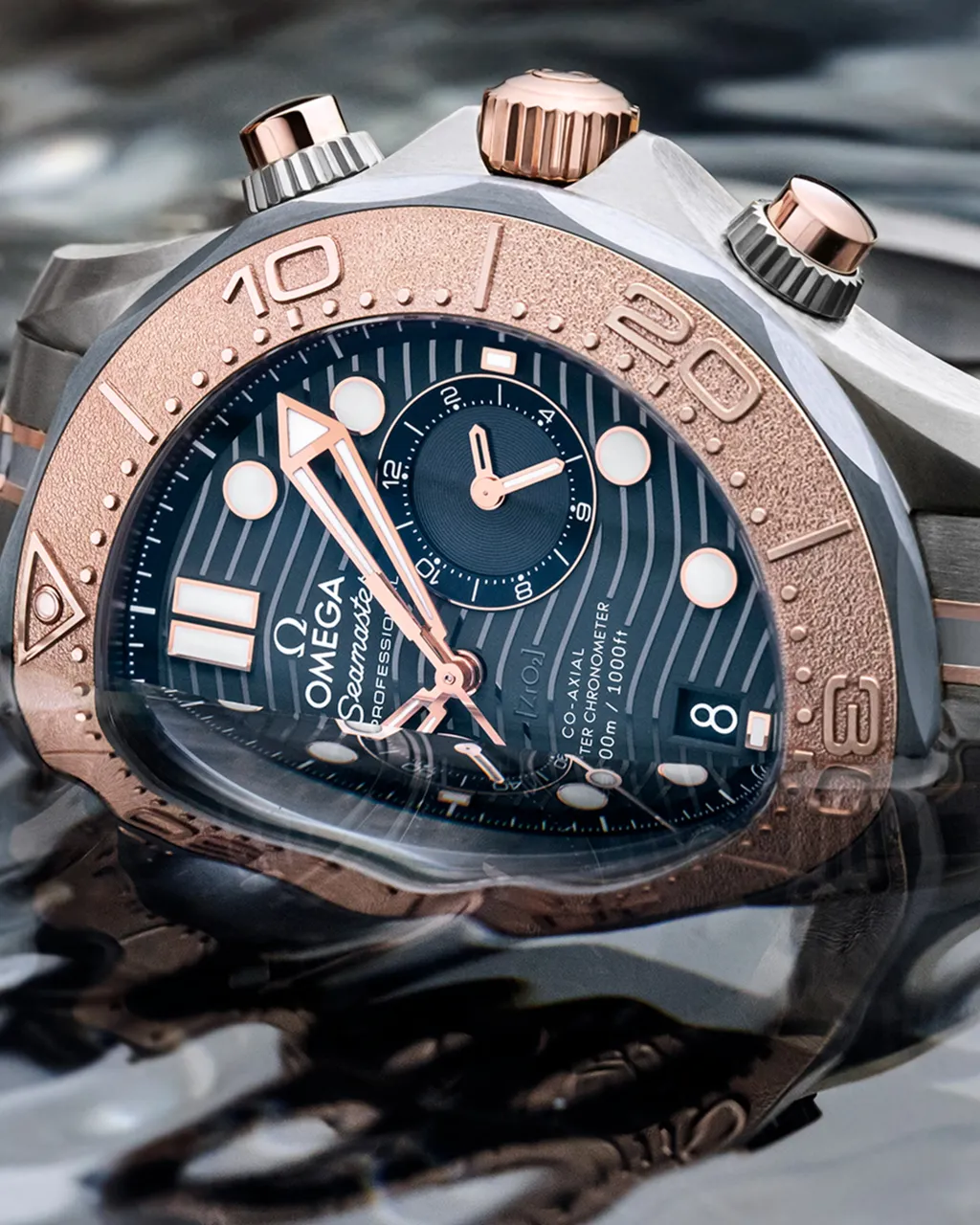 Omega Seamaster Diver 300M Otomatik Blue 21060445103001 detay görseli 3