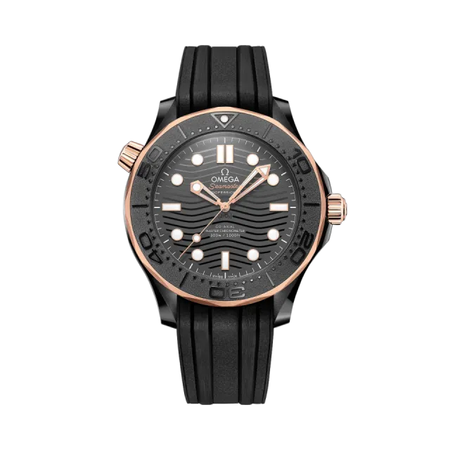 Beğenmek için çift tıkla Omega Seamaster Diver 300M Black Ceramic Otomatik 21062442001001 Görsel 1