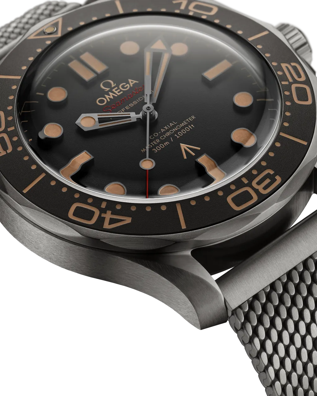 Omega Seamaster Diver 300M 007 Edition Otomatik Brown 21090422001001 detay görseli 2