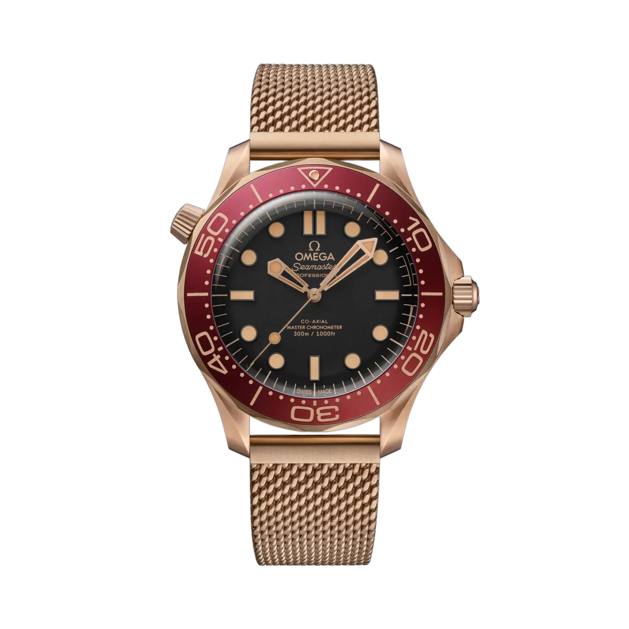 Omega Seamaster Diver 300M Bronze Gold on Bronze Gold 21090422001003
