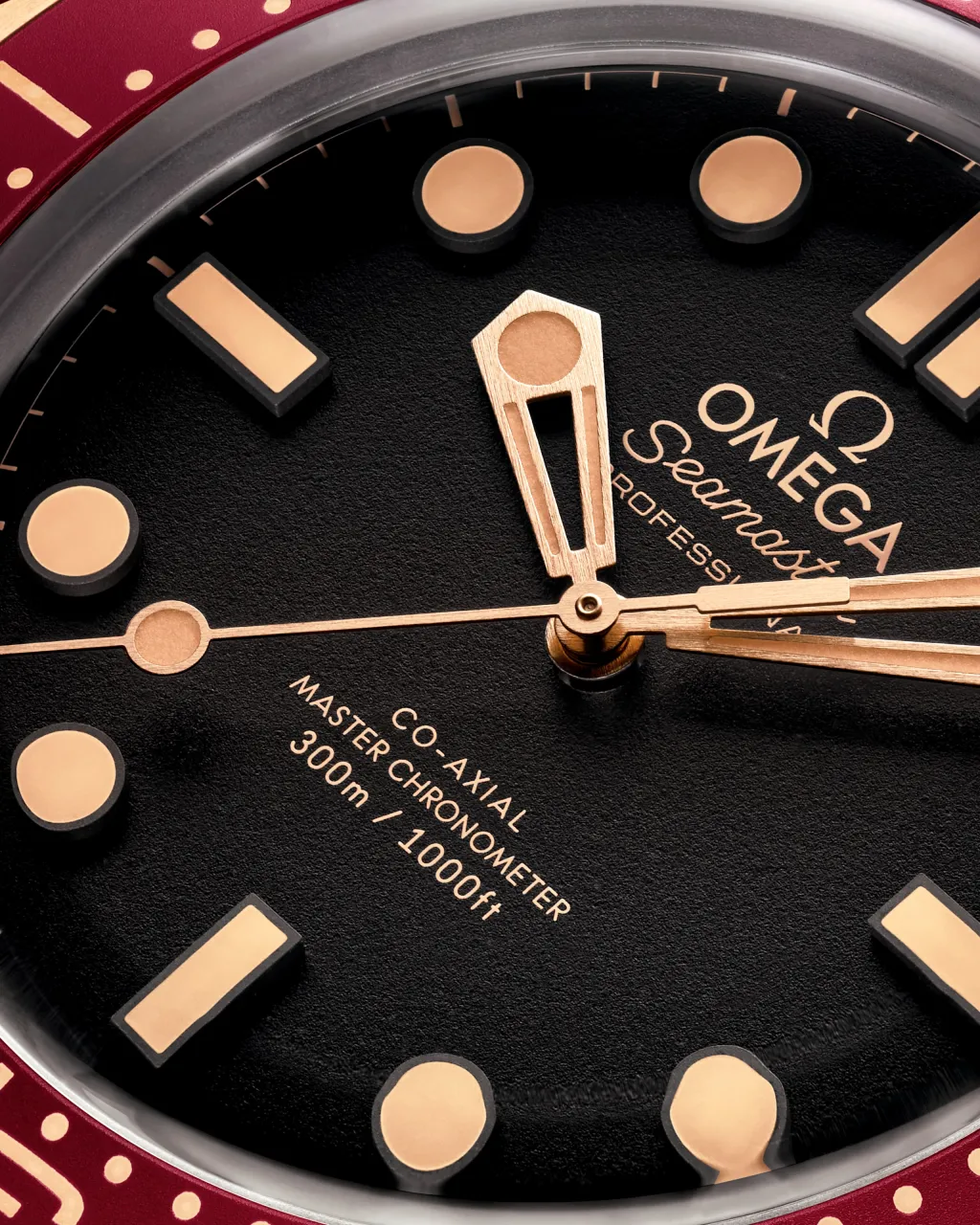 Omega Seamaster Diver 300M Bronze Gold on Bronze Gold 21090422001003 detay görseli 3