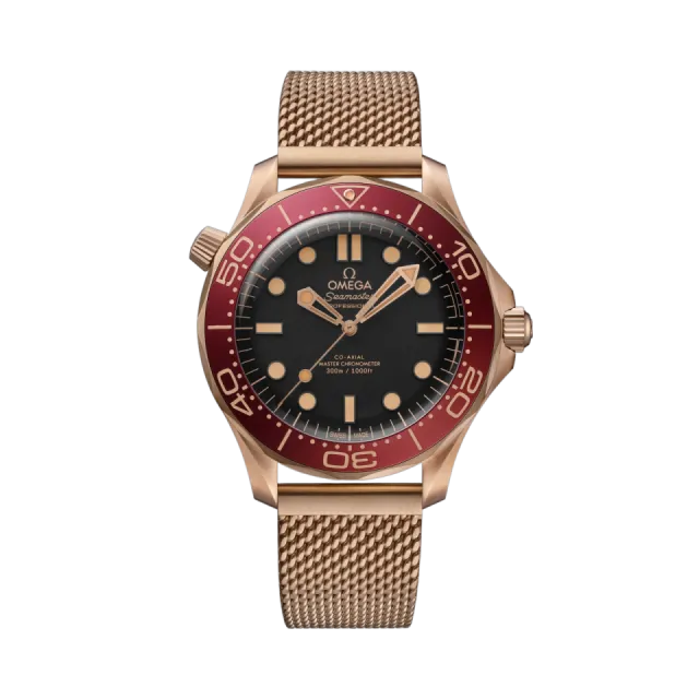 Beğenmek için çift tıkla Omega Seamaster Diver 300M Bronze Gold on Bronze Gold 21090422001003 Görsel 1