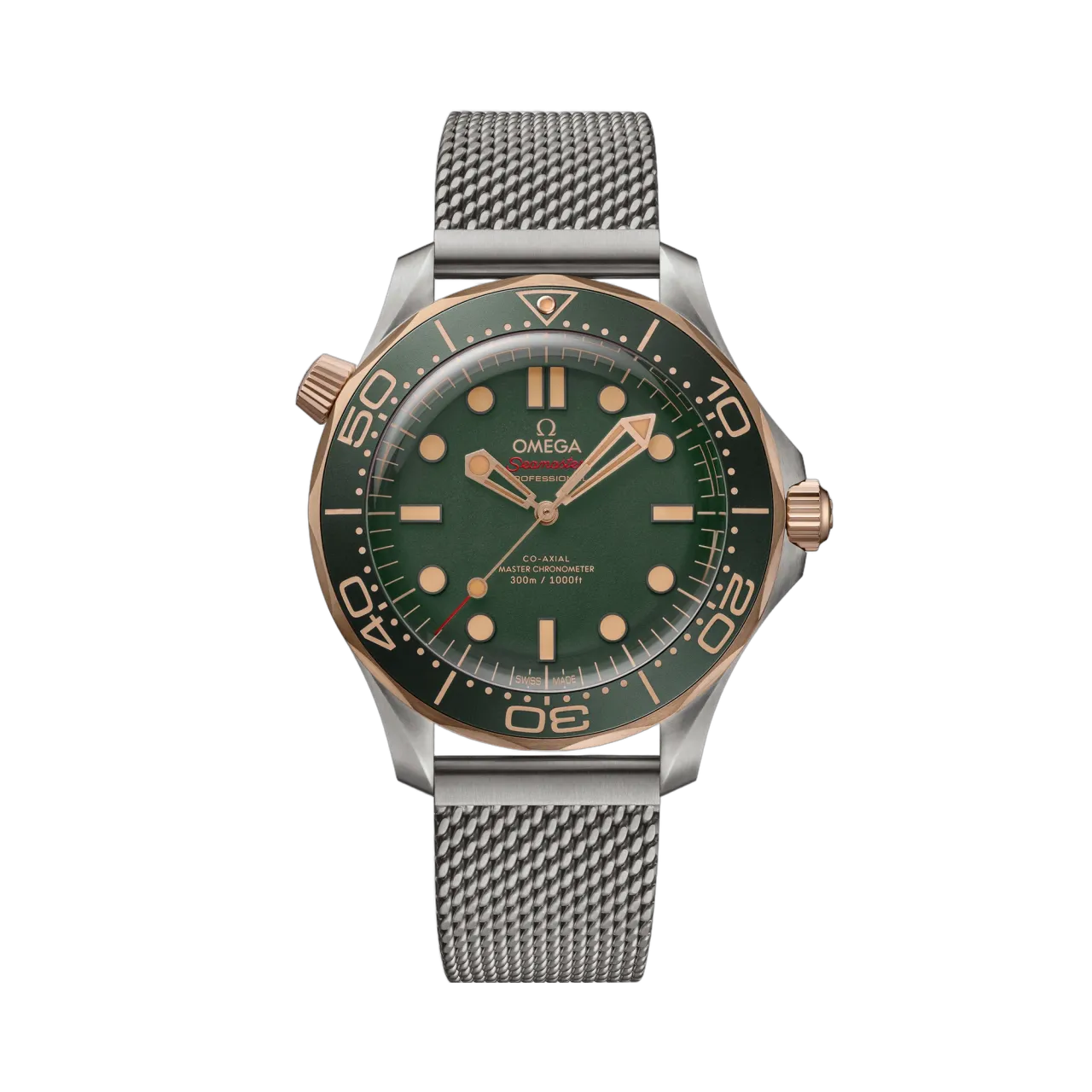 Omega Seamaster Diver 300M Titanium Bronze Gold 21090422010001