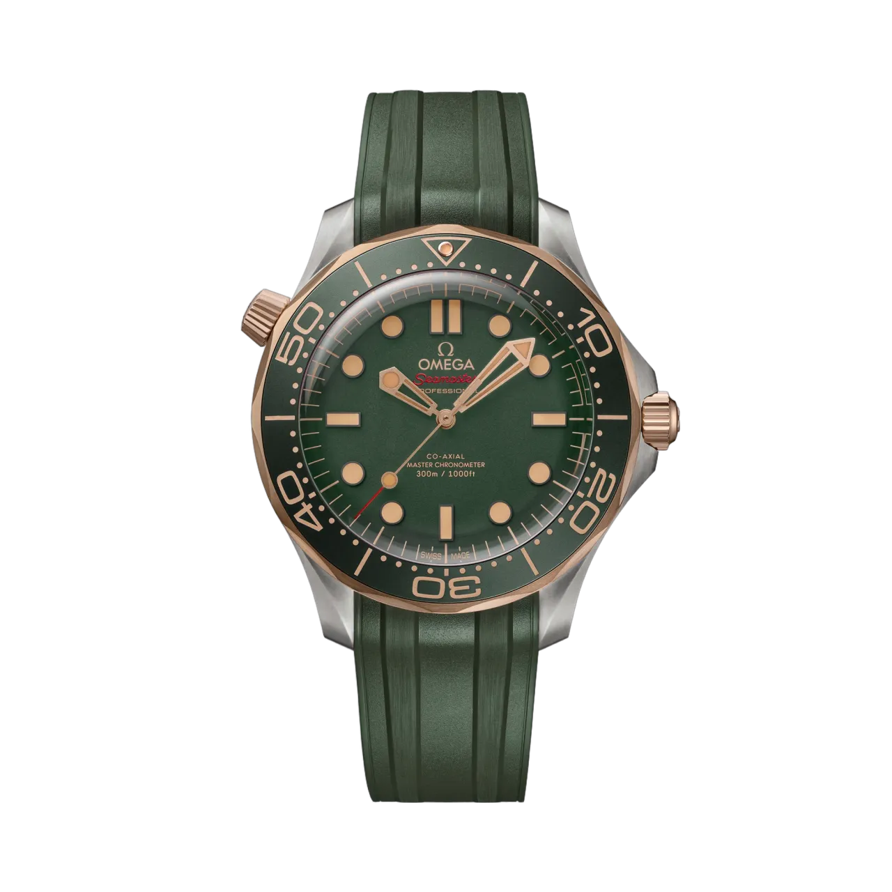 Omega Seamaster Diver 300M Titanium Bronze Gold Otomatik 21092422010001