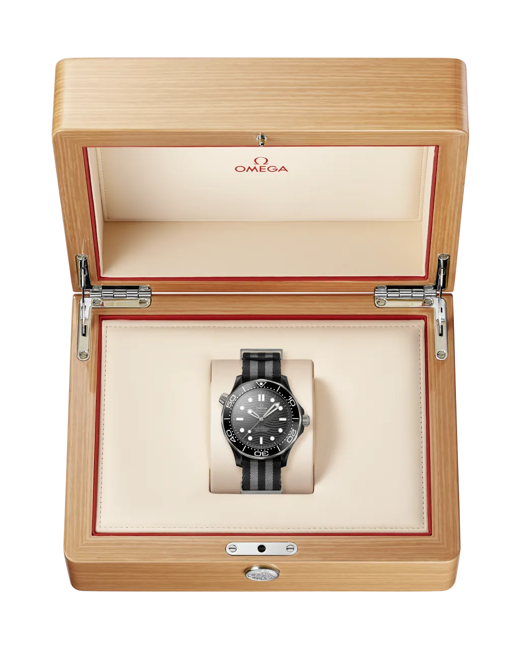 Omega Seamaster Diver 300M Otomatik Siyah 21092442001002 detay görseli 4