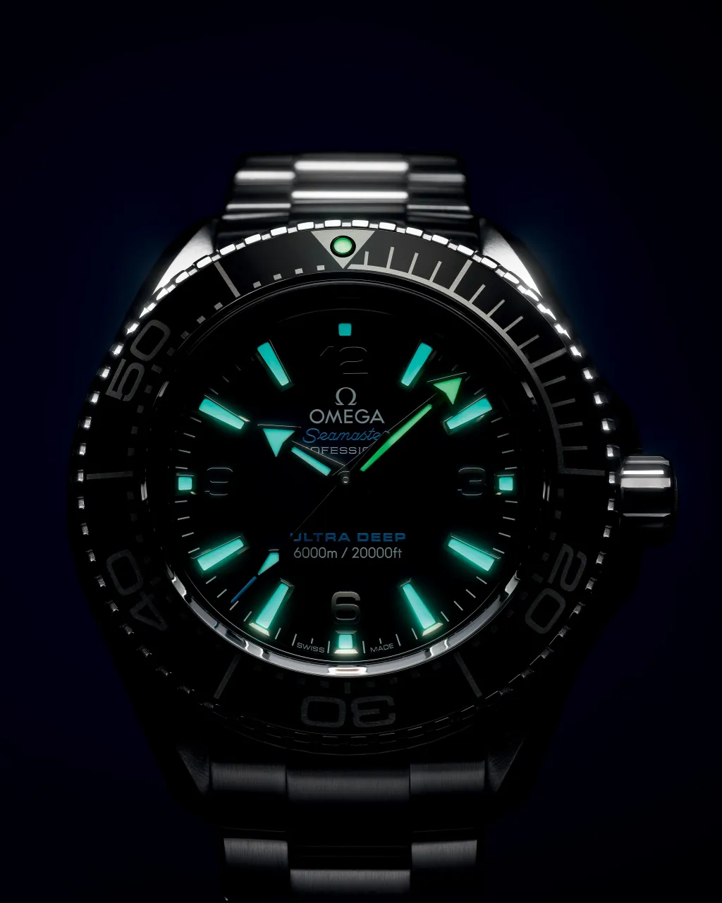 Omega Seamaster Planet Ocean 6000M Ultra Deep Blue 21530462103001 detay görseli 3
