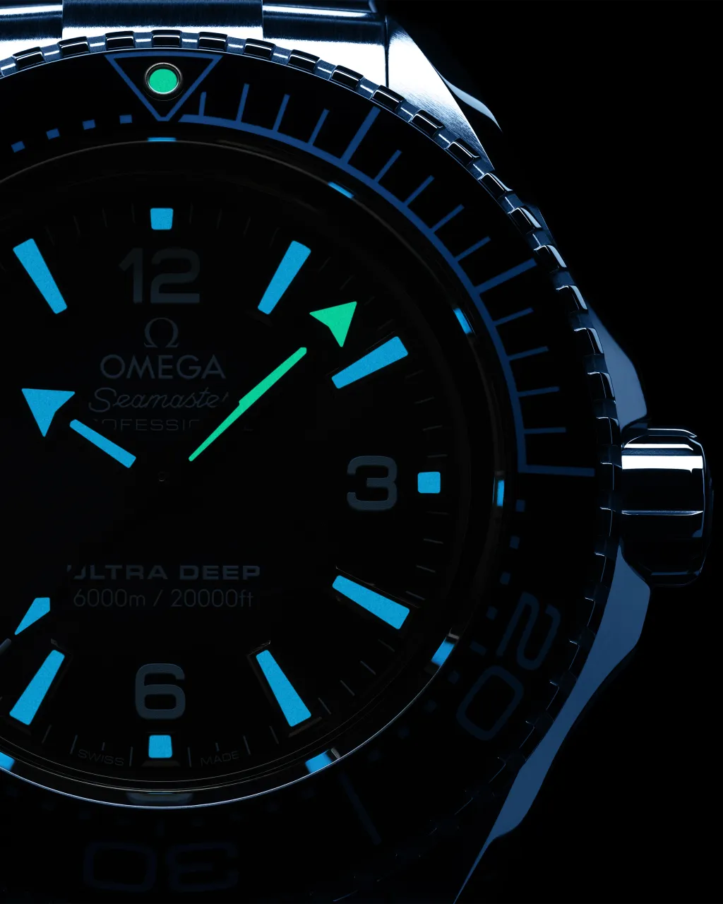 Omega Seamaster Planet Ocean 6000M Ultra Deep Blue 21530462103002 detay görseli 5