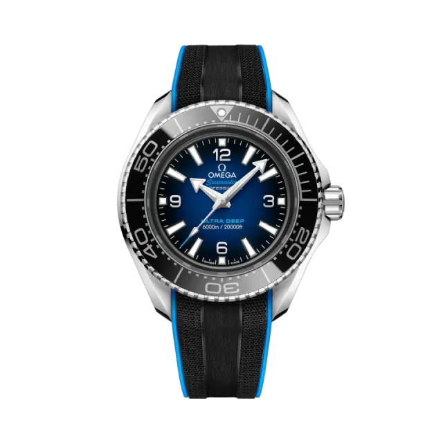 Beğenmek için çift tıkla Omega Seamaster Planet Ocean 6000M Ultra Deep Blue 21532462103001 Görsel 1