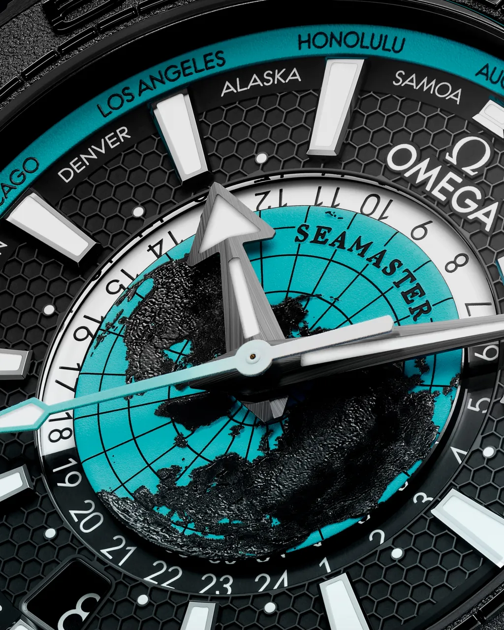 Omega Seamaster Planet Ocean 600M Black Ceramic Otomatik 21592462201006 detay görseli 2