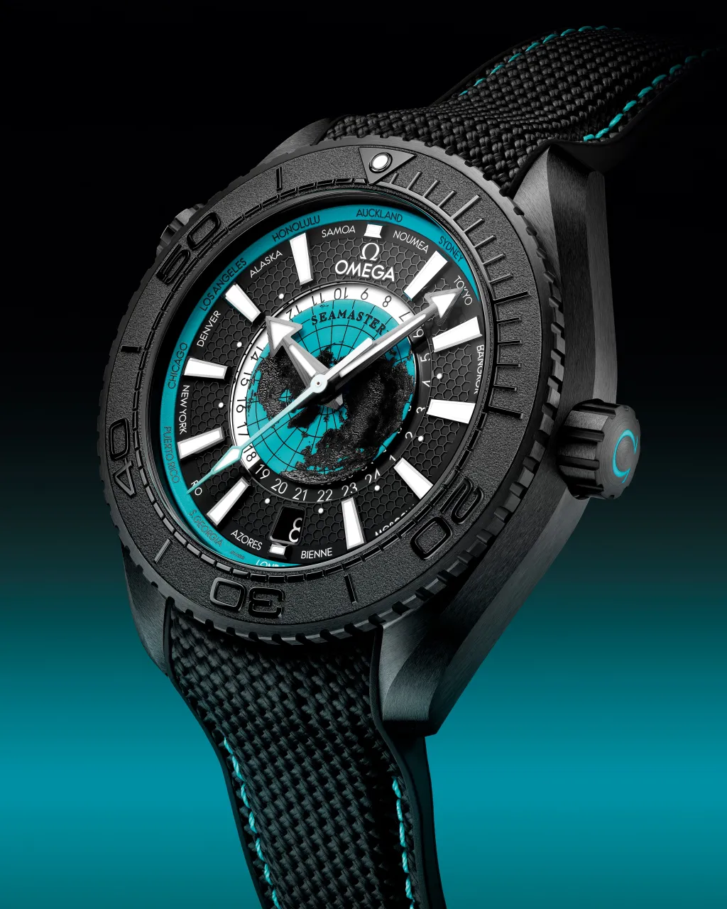 Omega Seamaster Planet Ocean 600M Black Ceramic Otomatik 21592462201006 detay görseli 3