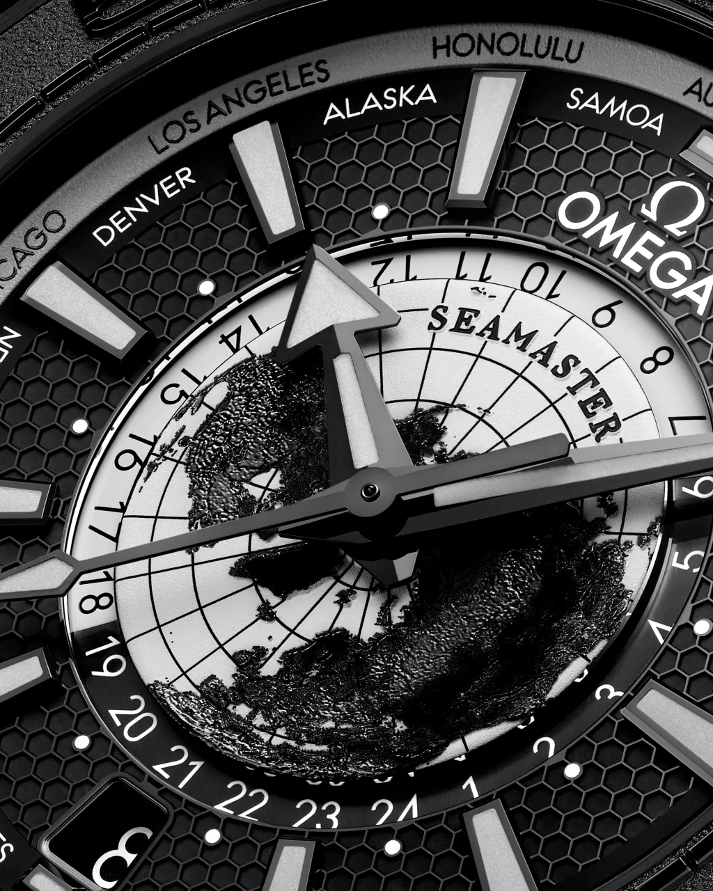 Omega Seamaster Planet Ocean 600M Black Ceramic Otomatik 21592462201007 detay görseli 2