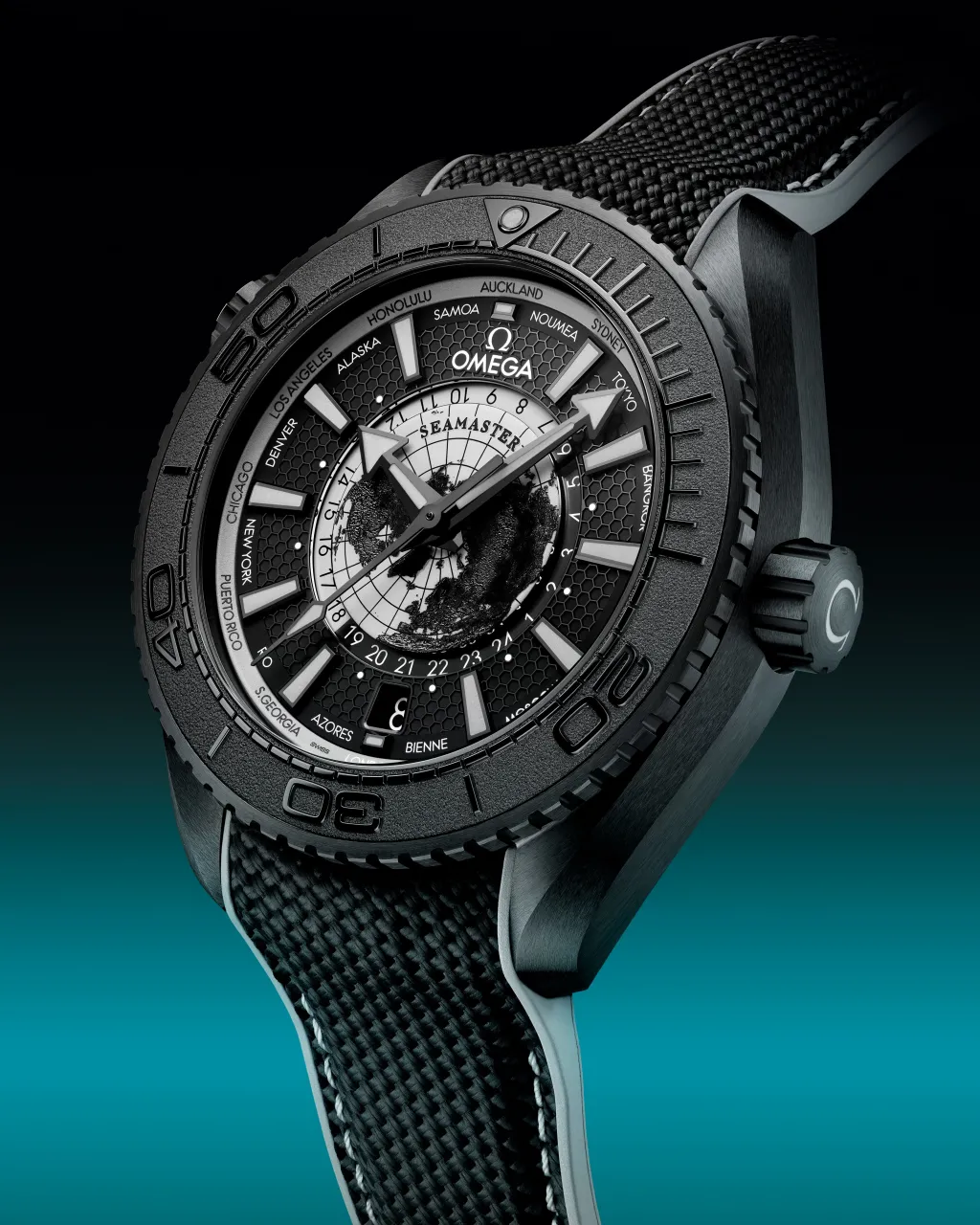 Omega Seamaster Planet Ocean 600M Black Ceramic Otomatik 21592462201007 detay görseli 3