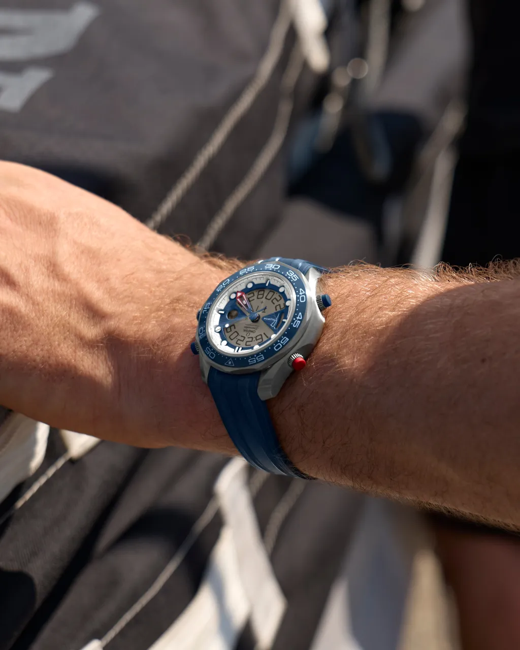 Omega Seamaster Regatta America's Cup Otomatik Grey 21692467910001 detay görseli 4