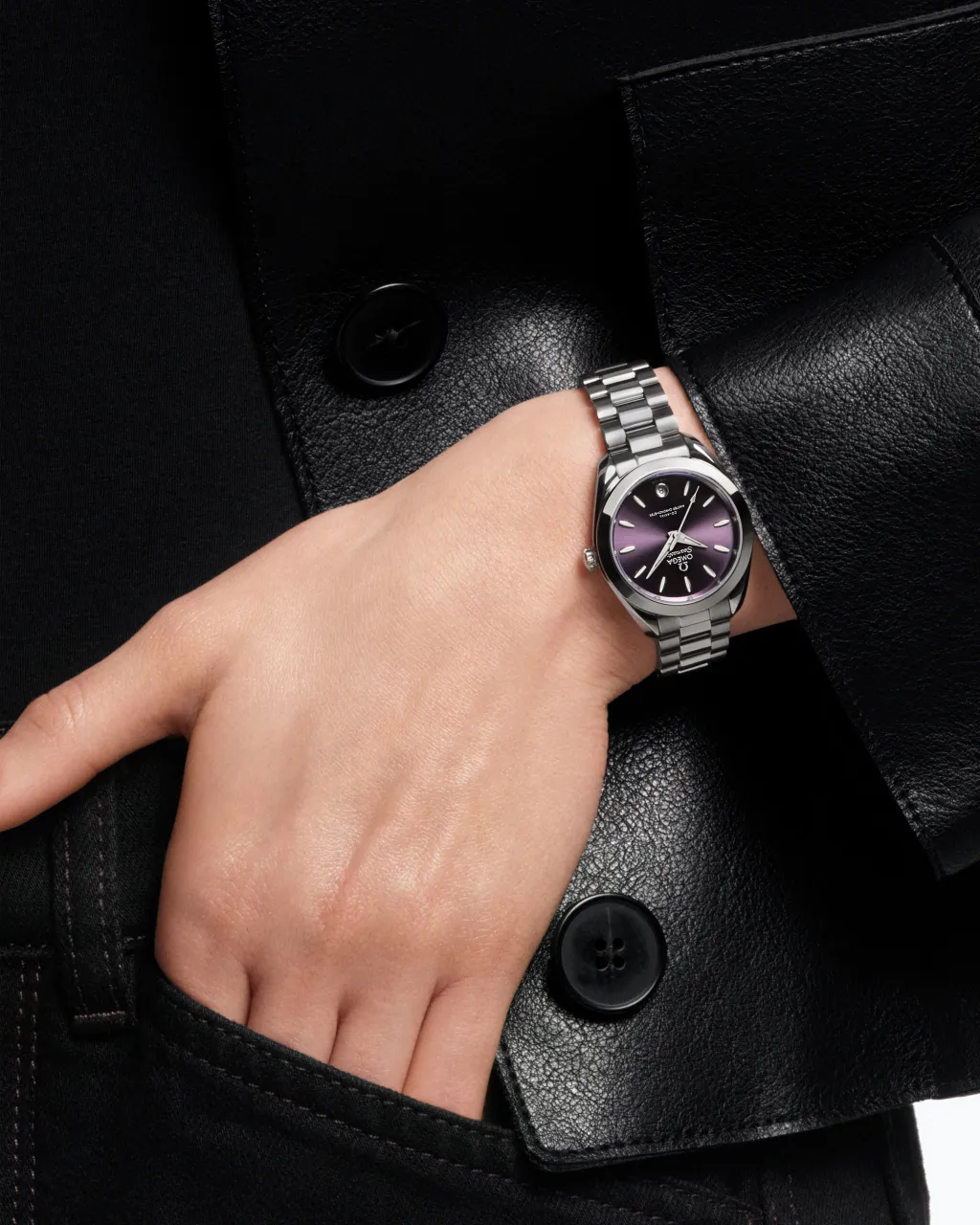 Omega Seamaster Aqua Terra 30 mm Lavender 22010302010002 detay görseli 3