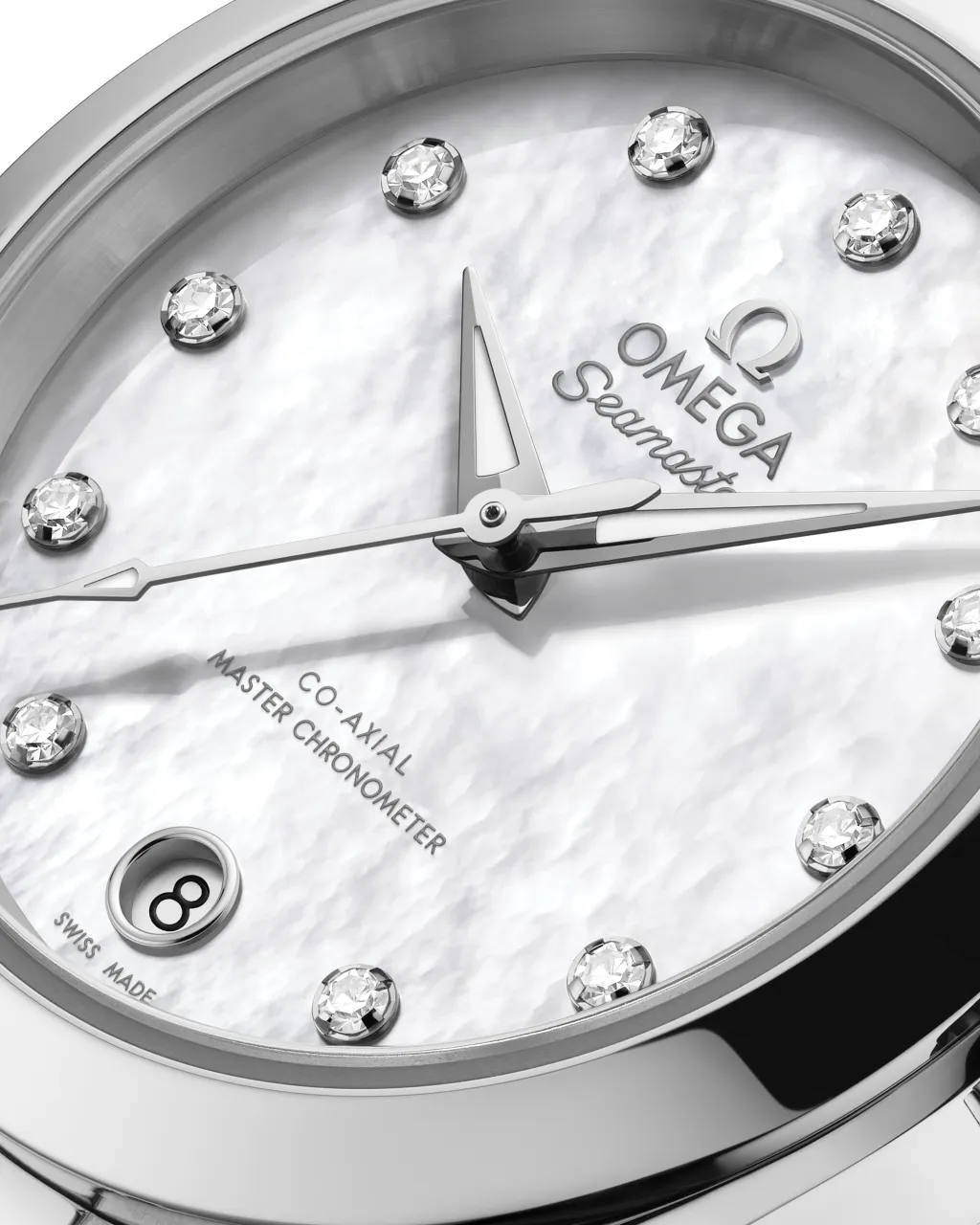 Omega Seamaster Aqua Terra 30 mm White Mother-of-Pearl Otomatik 22010302055001 detay görseli 3