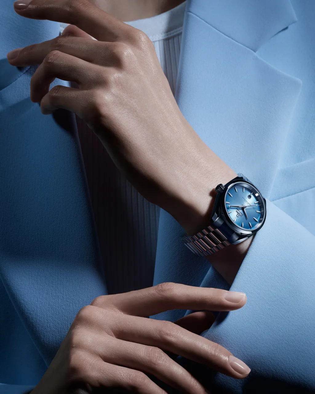 Omega Seamaster Aqua Terra 150M Blue Otomatik 22010382003004 detay görseli 2