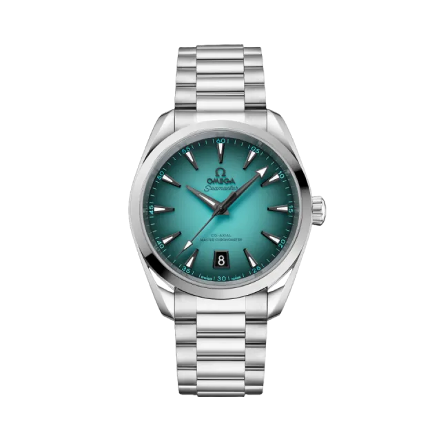 Beğenmek için çift tıkla Omega Seamaster Aqua Terra 150M Turquoise Otomatik 22010382003005 Görsel 1