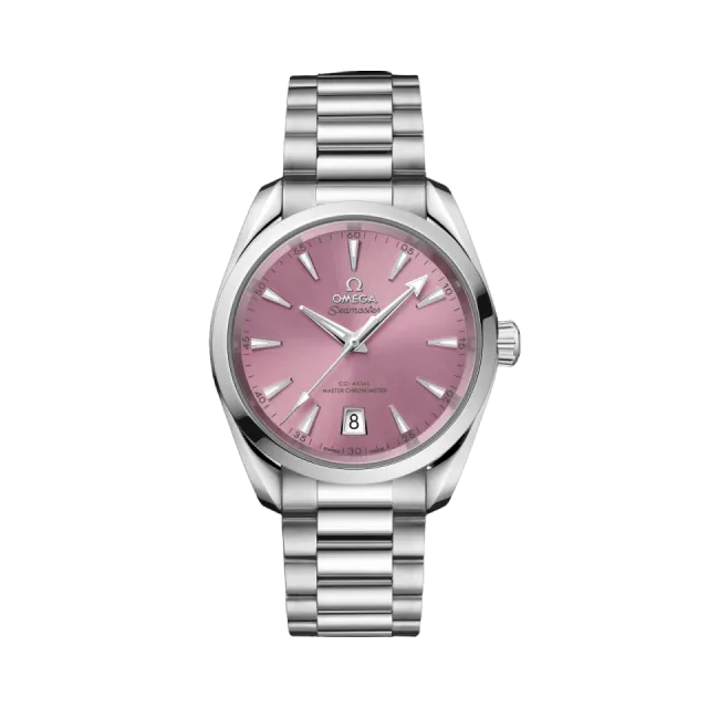 Beğenmek için çift tıkla Omega Seamaster Aqua Terra Shades Shell Pink 22010382010005 Görsel 1