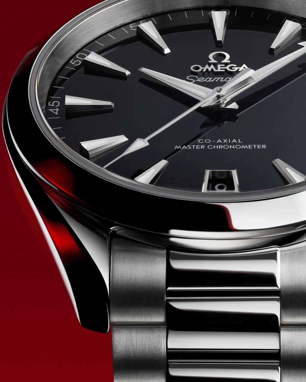Omega Seamaster Aqua Terra 150M Black Dial Otomatik 22010412101002 detay görseli 4