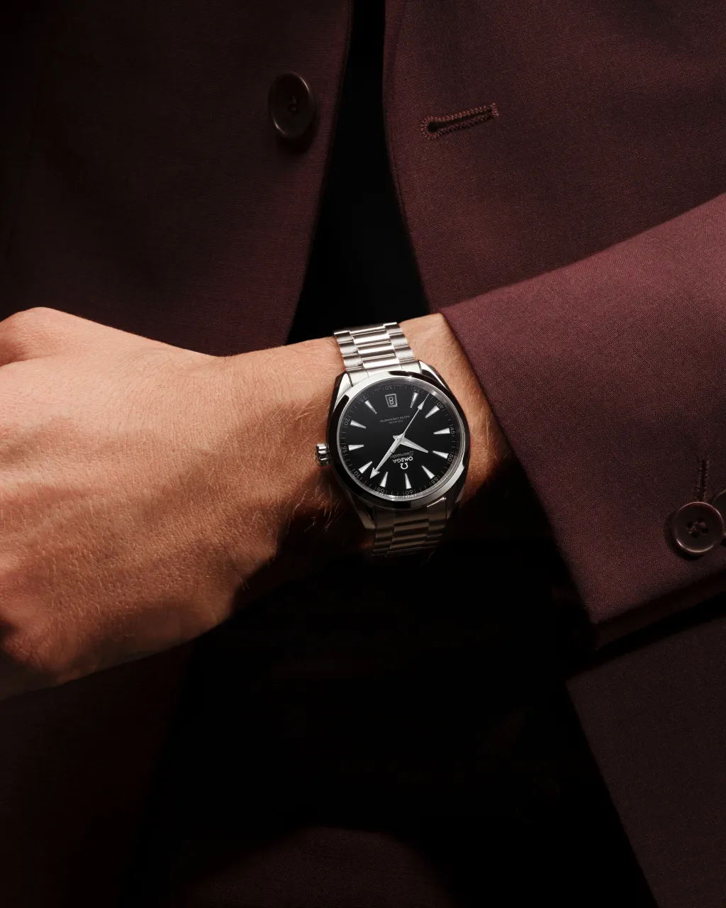 Omega Seamaster Aqua Terra 150M Black Dial Otomatik 22010412101002 detay görseli 5