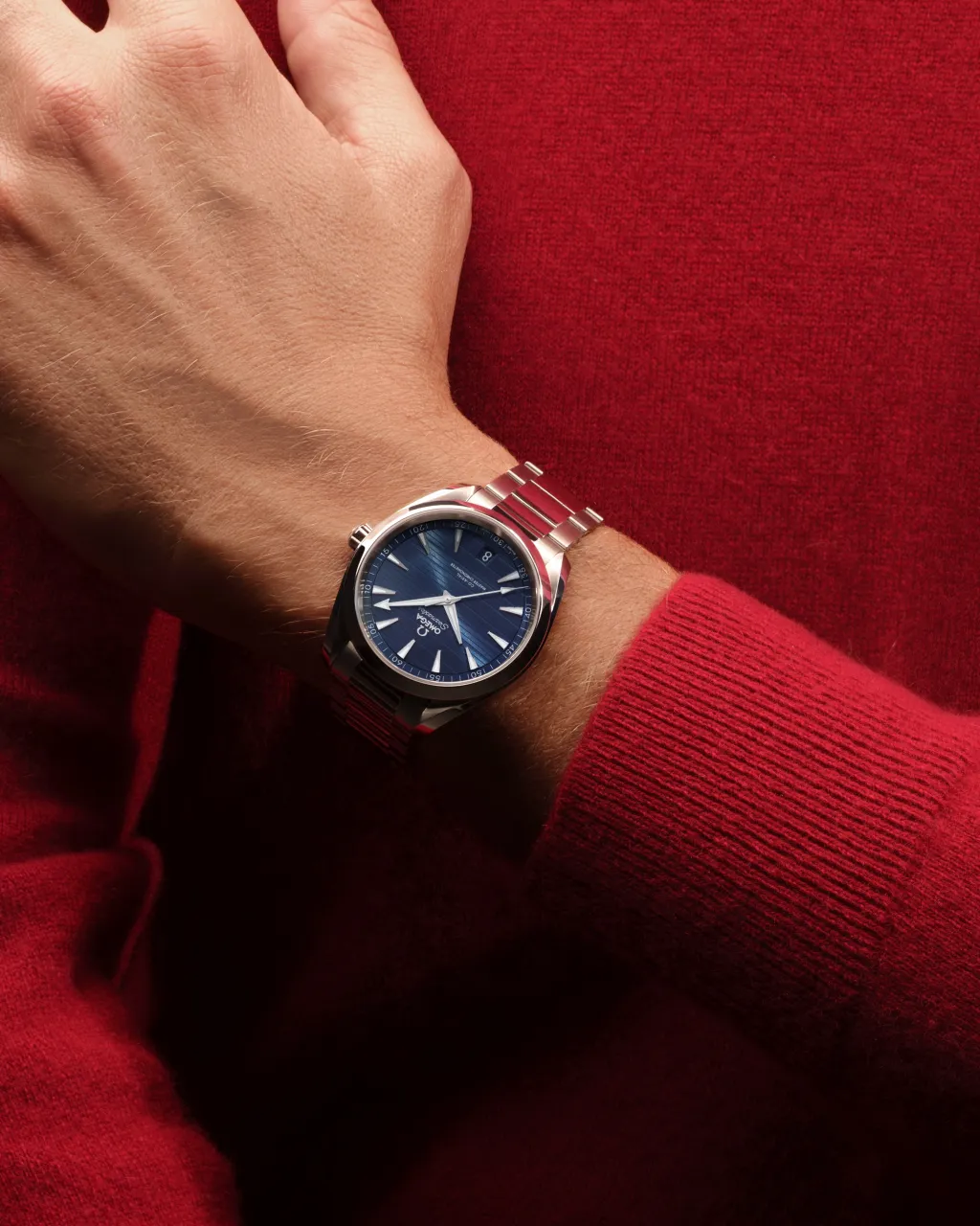 Omega Seamaster Aqua Terra 150M Blue Otomatik 22010412103004 detay görseli 3