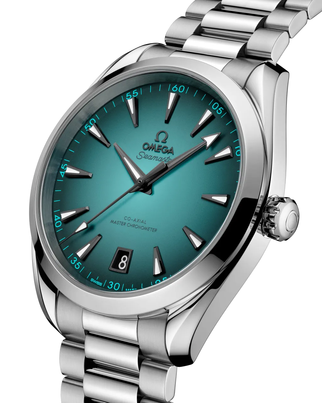 Omega Seamaster Aqua Terra 150M Turquoise Otomatik 22010412103006 detay görseli 2