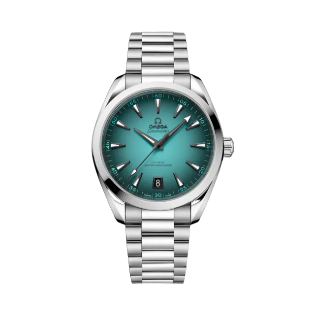 Beğenmek için çift tıkla Omega Seamaster Aqua Terra 150M Turquoise Otomatik 22010412103006 Görsel 1