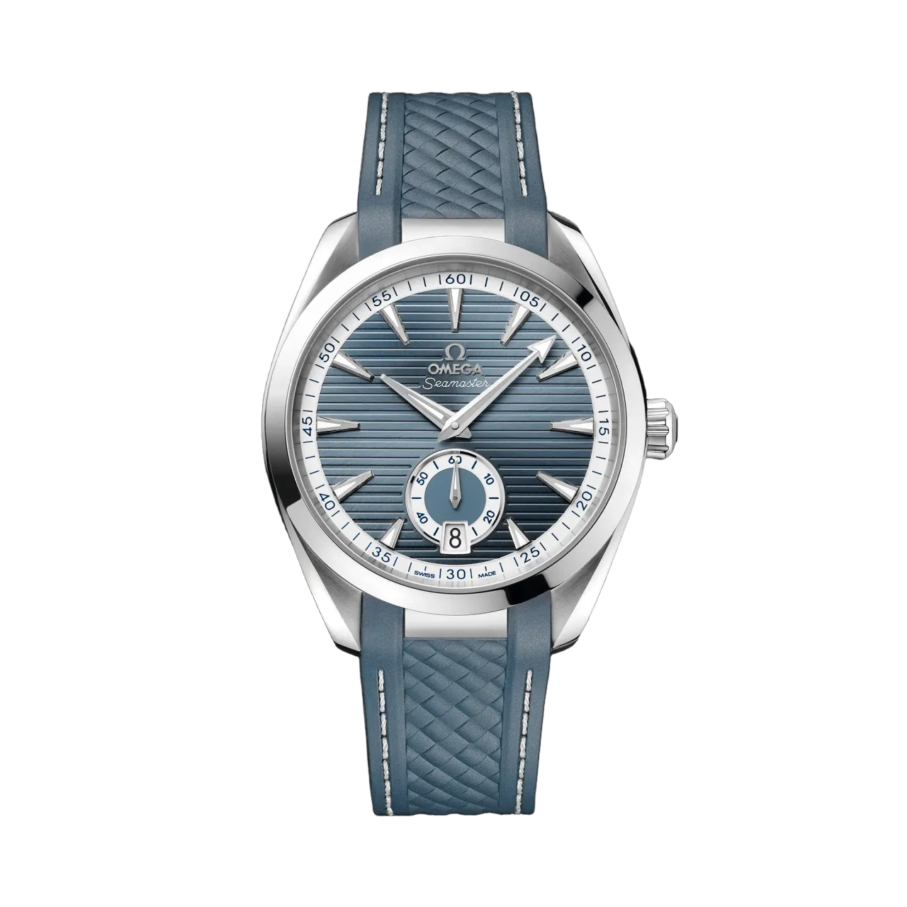 Omega Seamaster Aqua Terra 150M Blue Rubber Strap 22012412103005