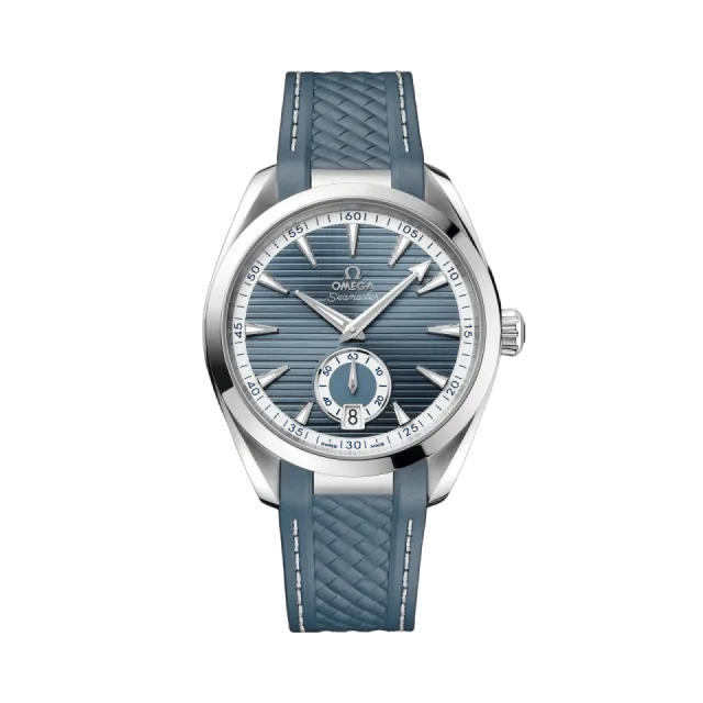 Omega Seamaster Aqua Terra 150M Blue Rubber Strap 22012412103005 Görsel 1