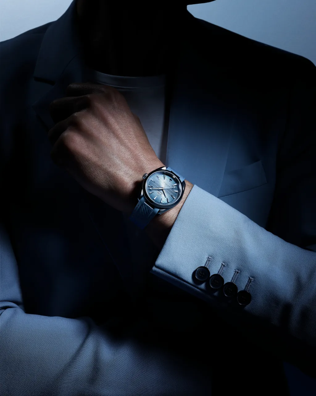 Omega Seamaster Aqua Terra 150M Otomatik Mavi 22012412103008 detay görseli 3