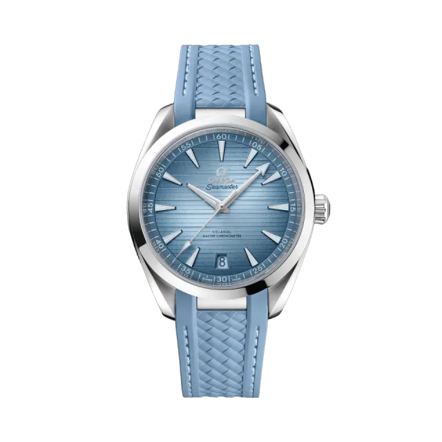 Beğenmek için çift tıkla Omega Seamaster Aqua Terra 150M Otomatik Mavi 22012412103008 Görsel 1