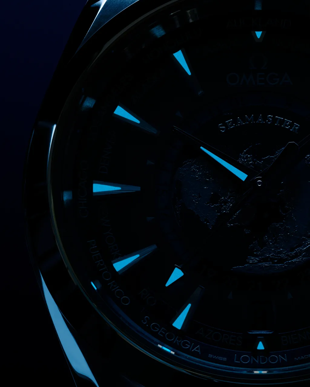 Omega Seamaster Aqua Terra 150M Otomatik Mavi 22012432203002 detay görseli 4