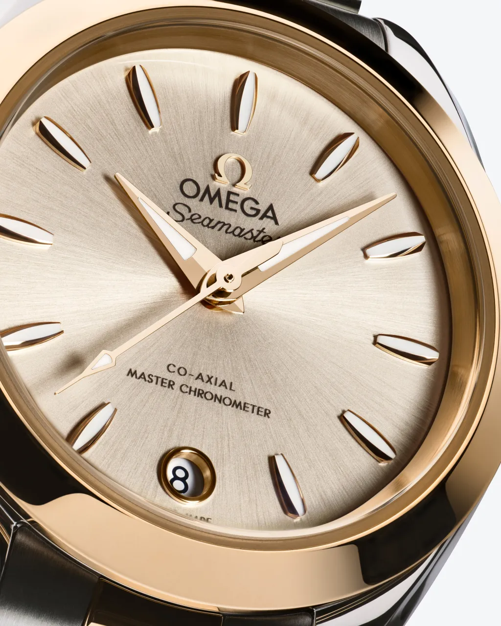 Omega Seamaster Aqua Terra 150M Moonshine Gold 22020302002001 detay görseli 3